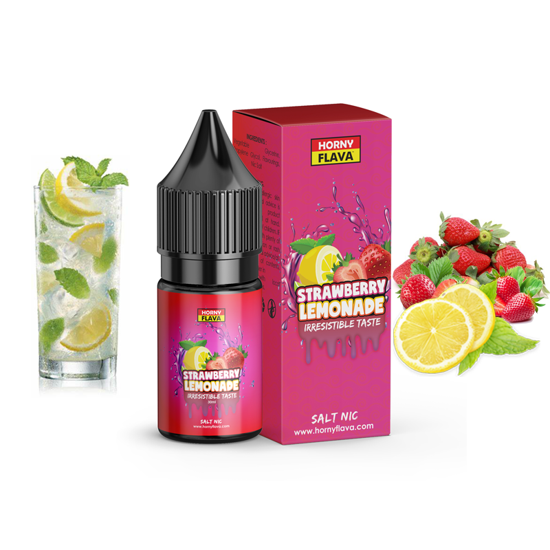 سالت هورنی توتفرنگی لیموناد | HORNY STRAWBERRY LEMONADE SALT JUICE